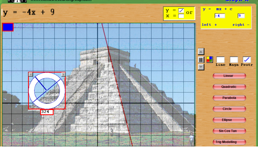 'Maths in the world' Graph explorer